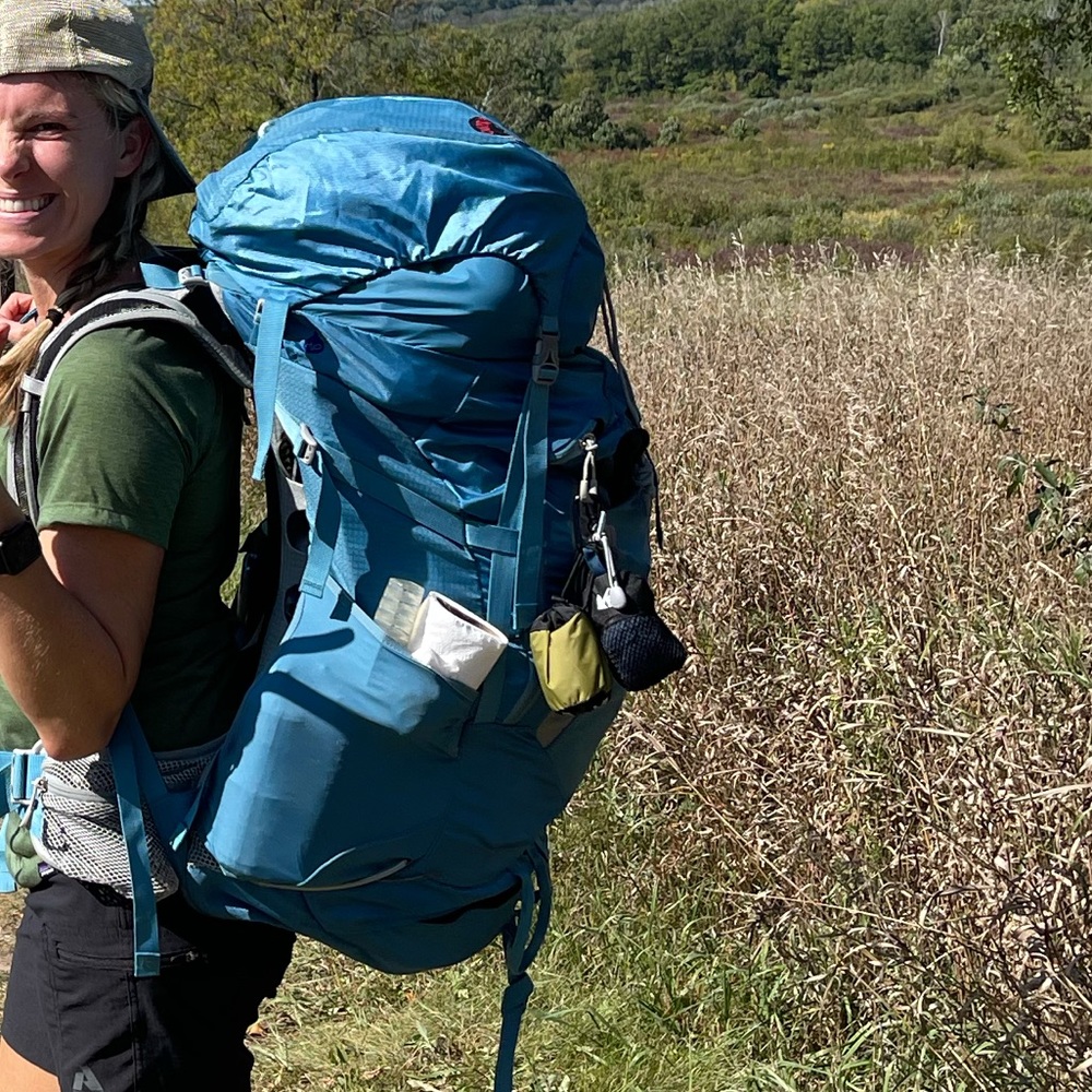 Osprey backpacking bag